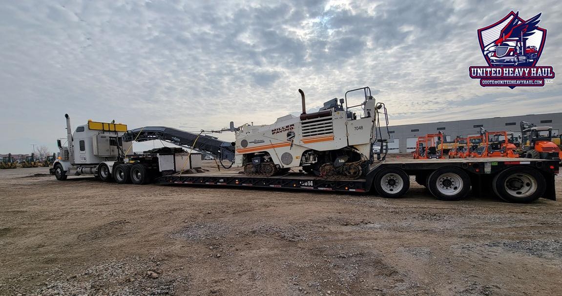 How do you Transprot Paving Equipment?