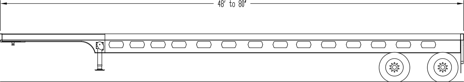 Flatbed Stretch Trailer